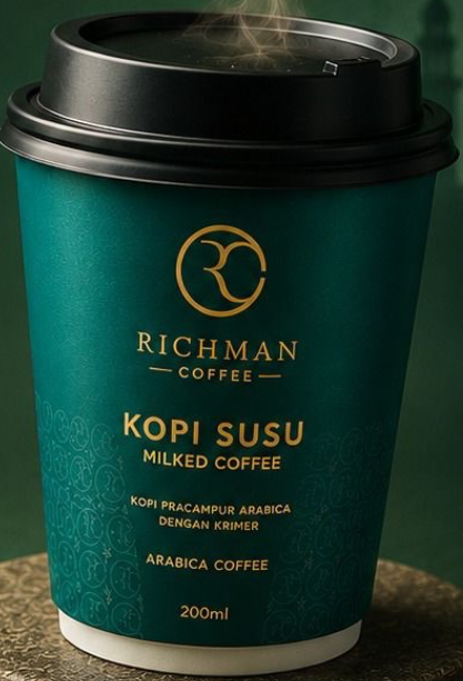 Richman Coffee 200ml Cup